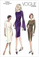 vogue レイニー Amazon.com: Vogue Patterns V7762 Misses' Dress, Size 6-8-10
